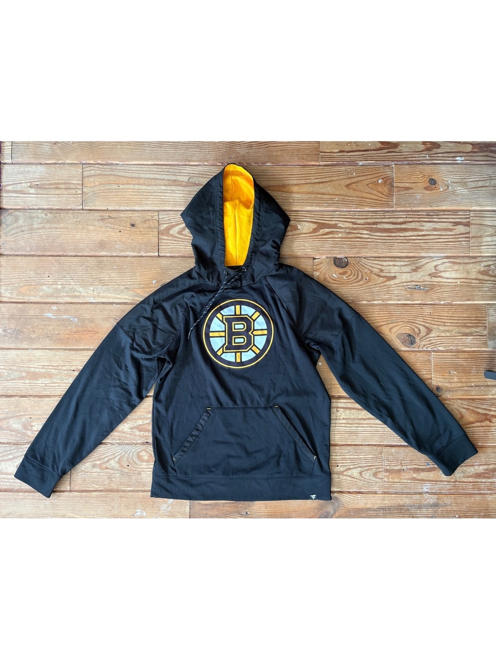 Fanatics Boston Bruins NHL Performance Fleece Pullover Hoodie Men’s Medium Black